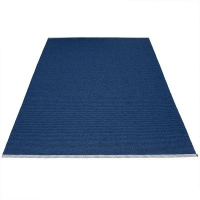 Mono vloerkleed donkerblauw Pappelina Pappelina