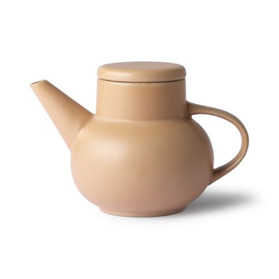 Sand ceramic teapot