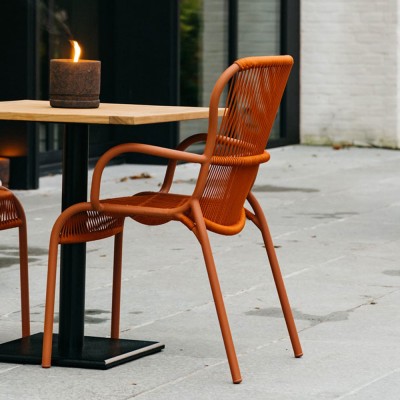 Loop Tisch Stuhl Terrakotta Vincent Sheppard 2