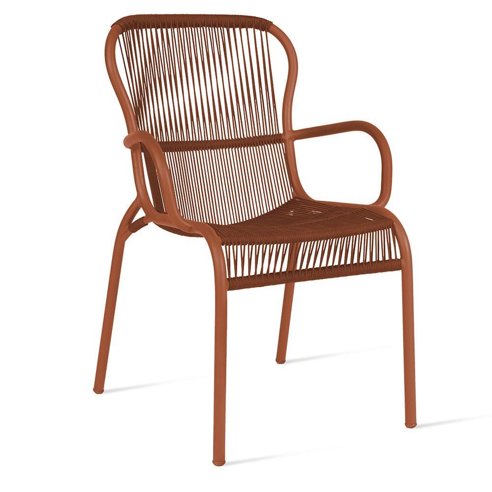 Loop dining chair terracotta Vincent Sheppard