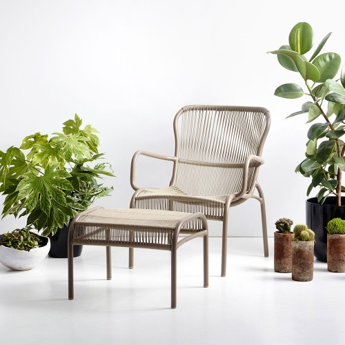 Reposapiés Loop de terracota Vincent Sheppard