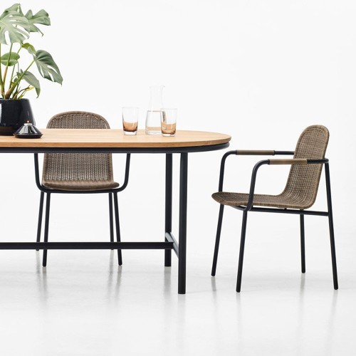 Wicked dining chair taupe Vincent Sheppard