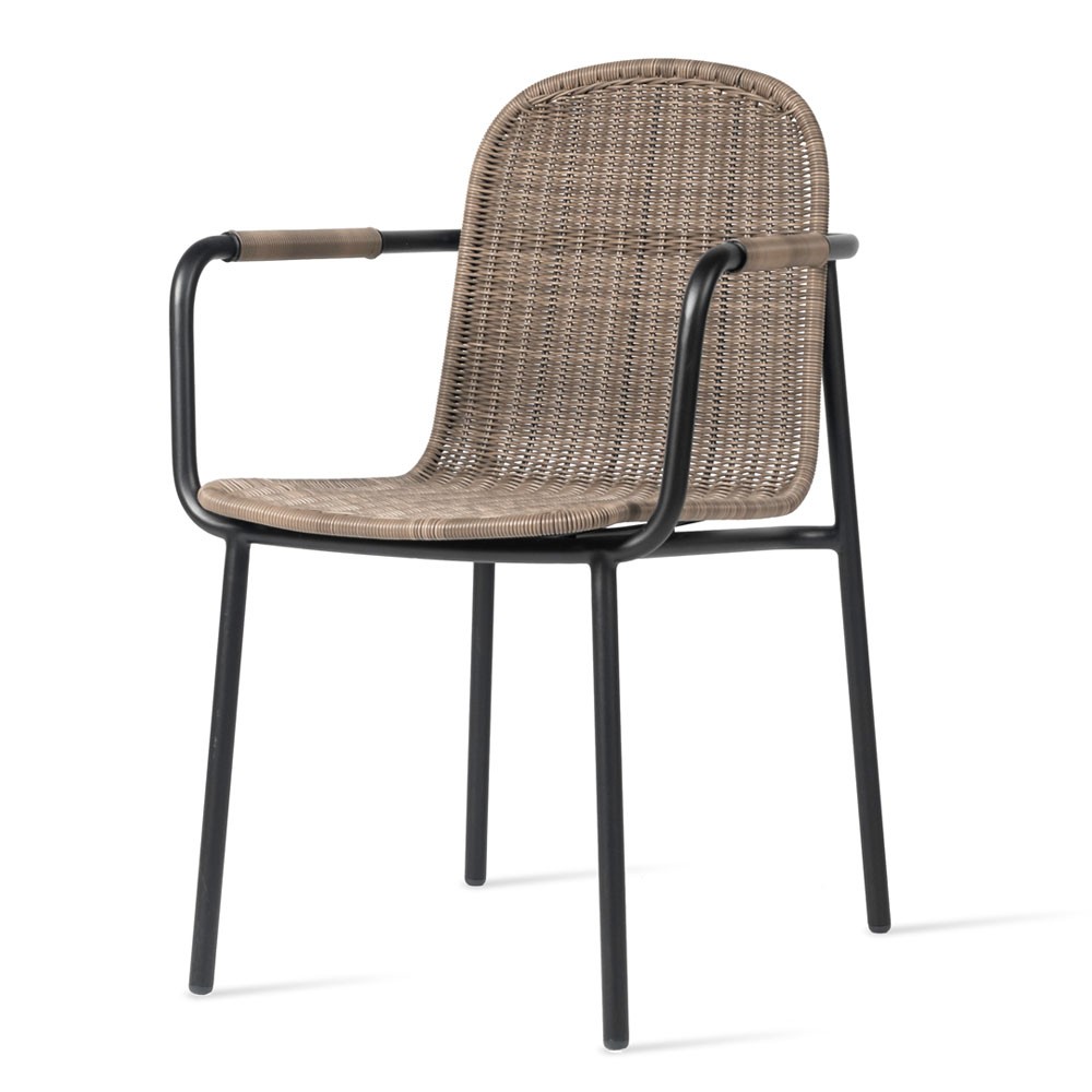 Wicked dining chair taupe Vincent Sheppard