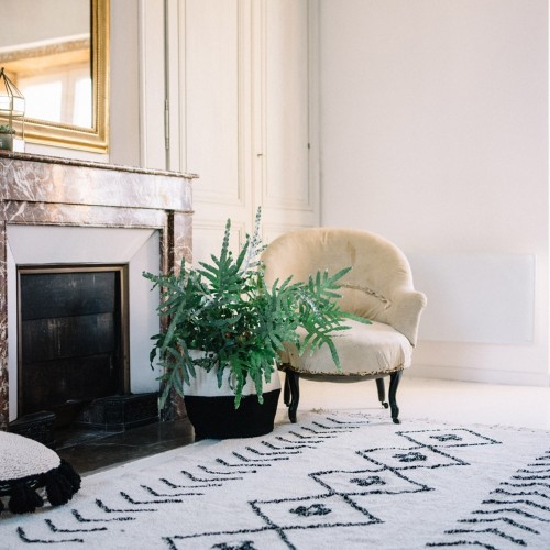 Tapis lavable berbère Rhombs L Lorena Canals