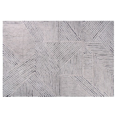 Alfombra Woolable Black Chia L Lorena Canals