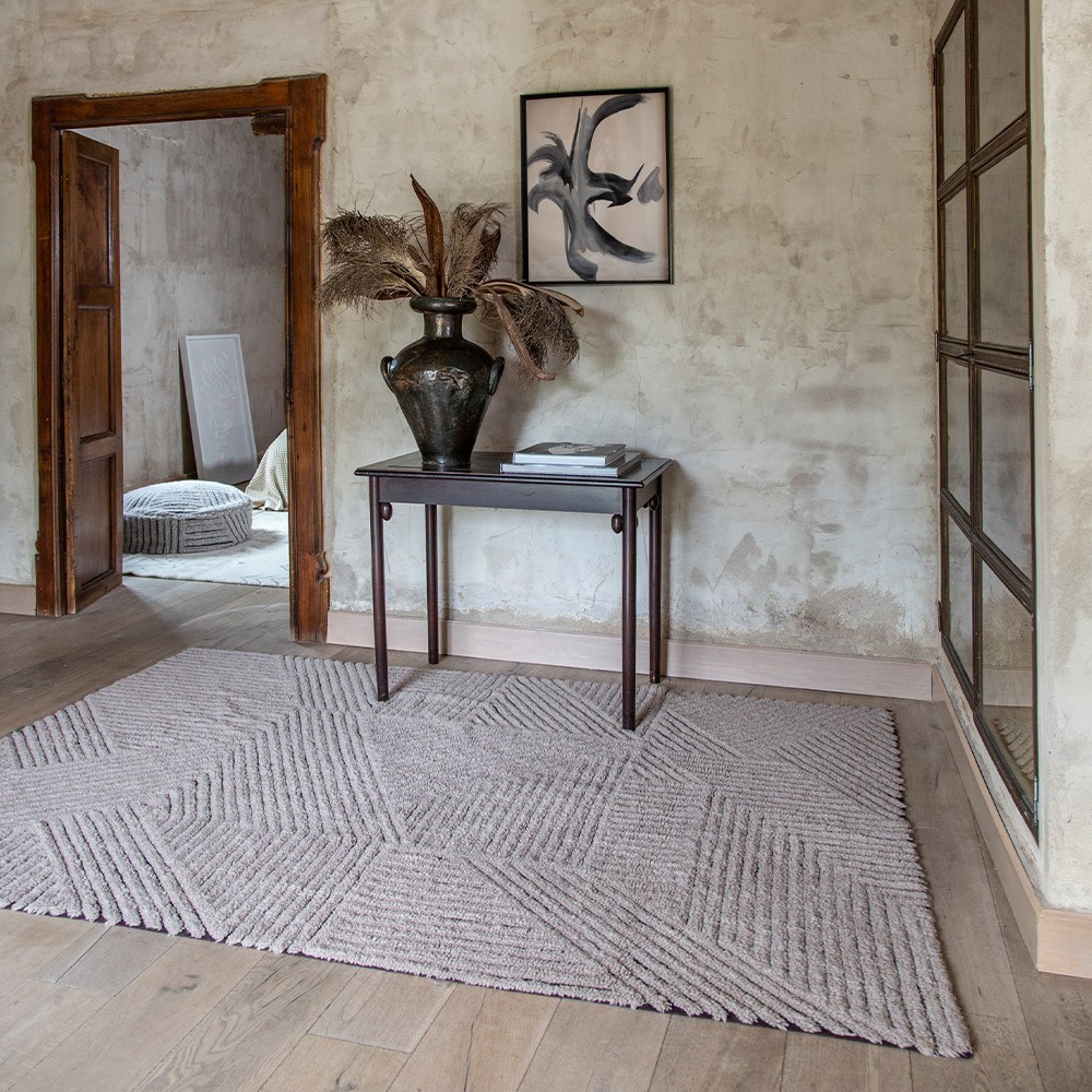 Black Chia Woolable rug L Lorena Canals