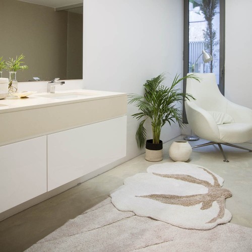 Washable Rug Cotton flowers Lorena Canals