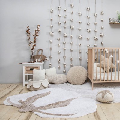 Tappeto lavabile Fiori di cotone Lorena Canals 2