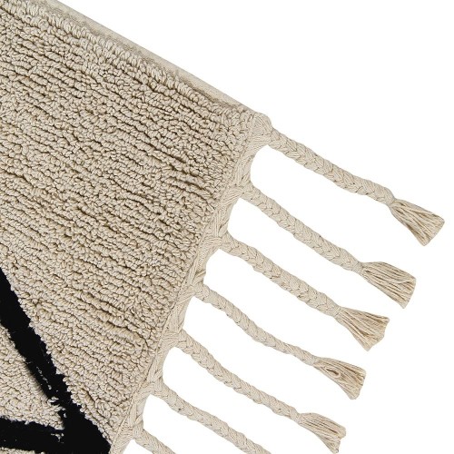 Tapis lavable berbère beige Lorena Canals