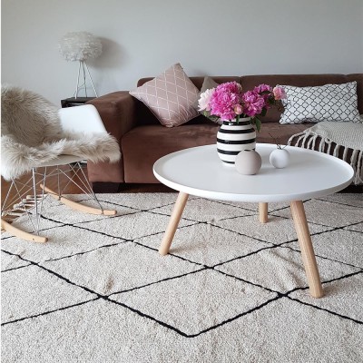 Alfombra bereber beige lavable Lorena Canals 2