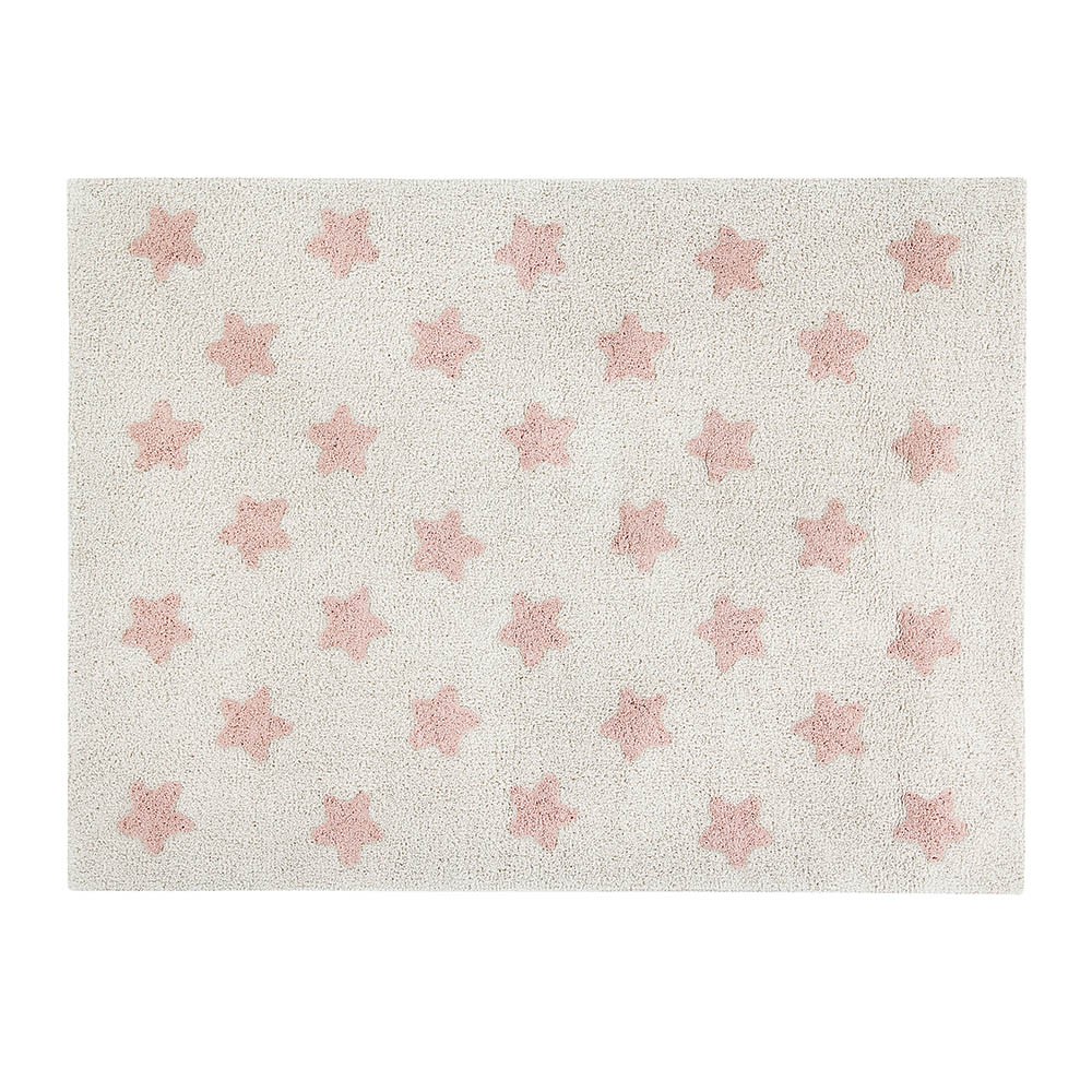 Tapis lavable Stars natural nude vintage Lorena Canals