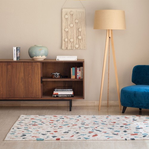 Wasbaar terrazzo-marmer vloerkleed Lorena Canals