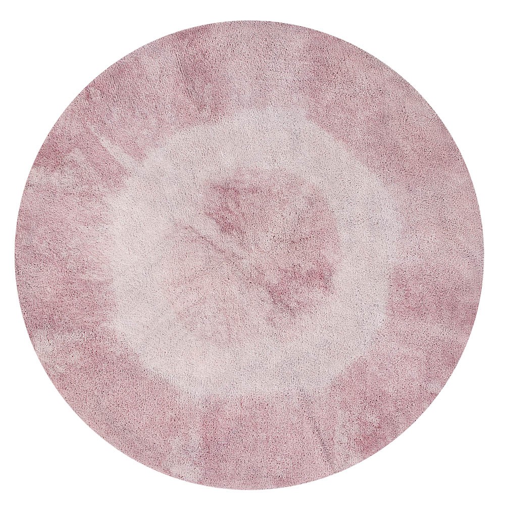 Washable rug Tie-Dye vintage pink Lorena Canals
