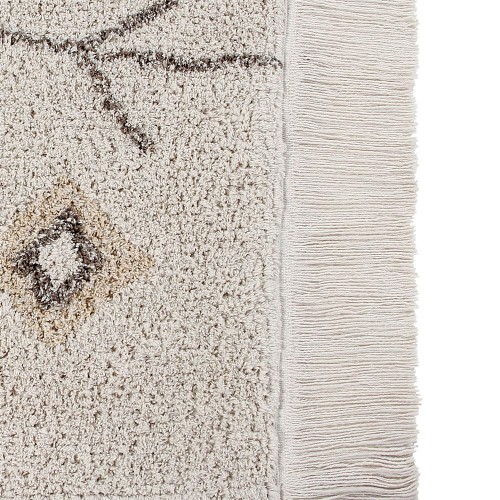 Alfombra lavable Kaarol earth Lorena Canals