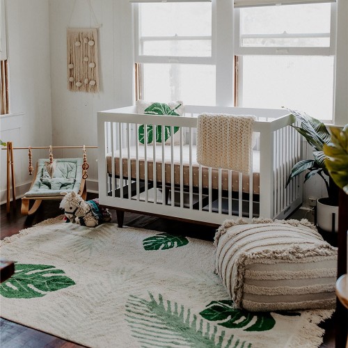 Wasbaar vloerkleed Tropical groen Lorena Canals