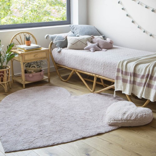 Washable Rug PUffy Love nude Lorena Canals