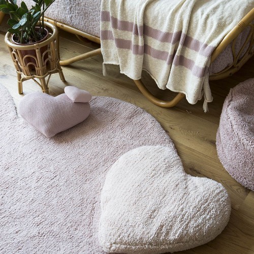 Washable Rug PUffy Love nude Lorena Canals