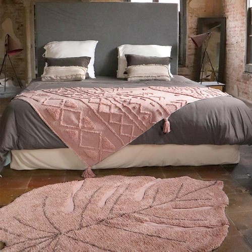 Washable rug Monstera vintage nude Lorena Canals