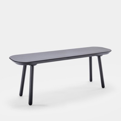 Banc Naïve noir 140cm Emko 2