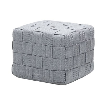 Poggiapiedi cubo grigio chiaro Cane-line 2