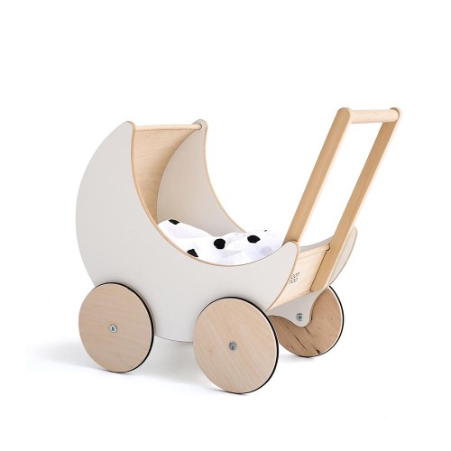 Pram for doll white