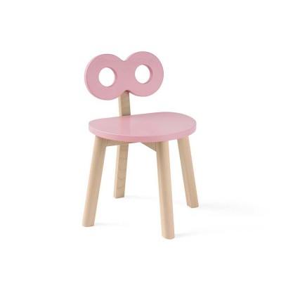 Double-O chair pink