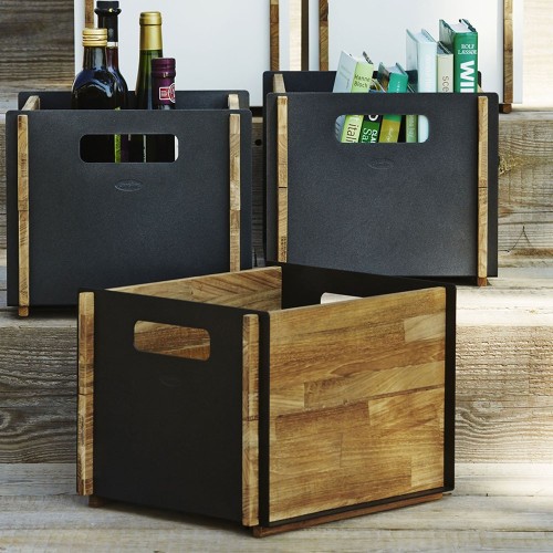 Graue Box Aufbewahrungsbox Cane-line