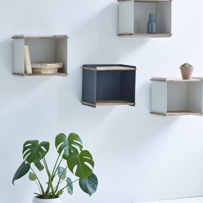 Boîte de rangement murale gris Cane-line 2