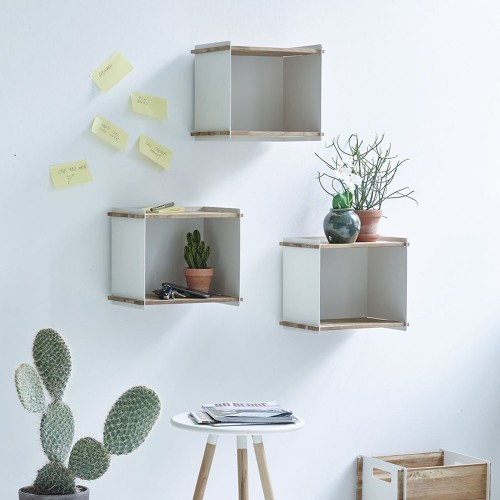Weiße Wand Aufbewahrungsbox Cane-line