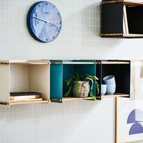 Wasserblaue Wand Aufbewahrungsbox Cane-line