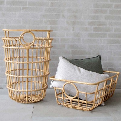 Portami cestino in rattan naturale Cane-line 2