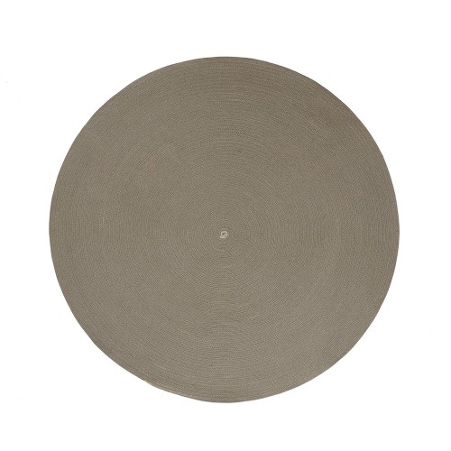 Tapijt cirkel taupe Ø140 cm Cane-line