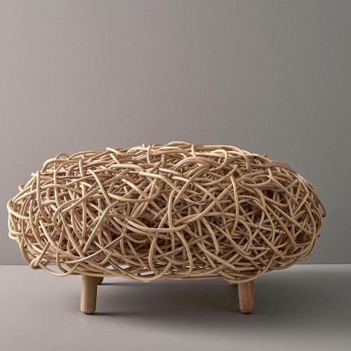 Loop natürliche Rattan Fußstütze Cane-line