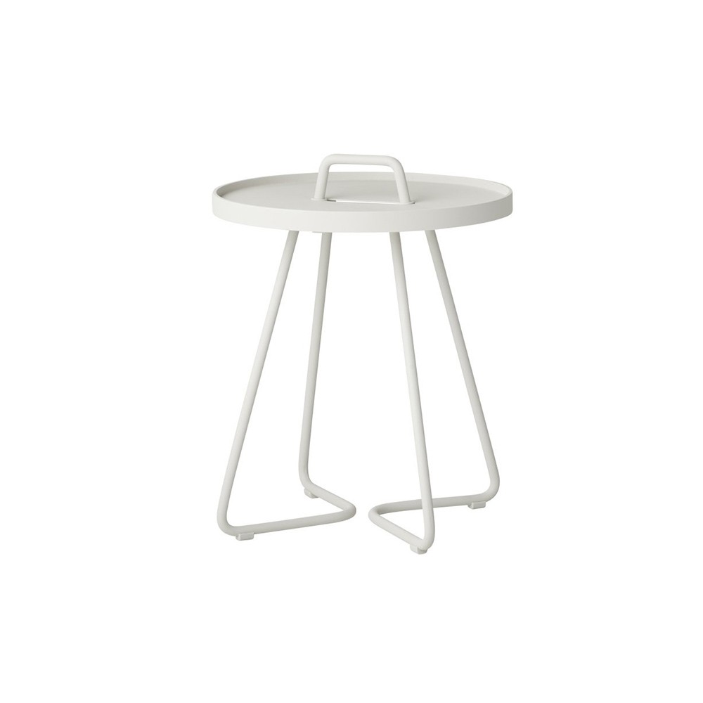 On-the-move side table white XS