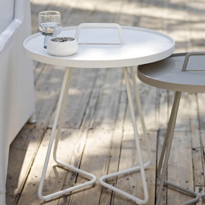On-the-move side table white XS