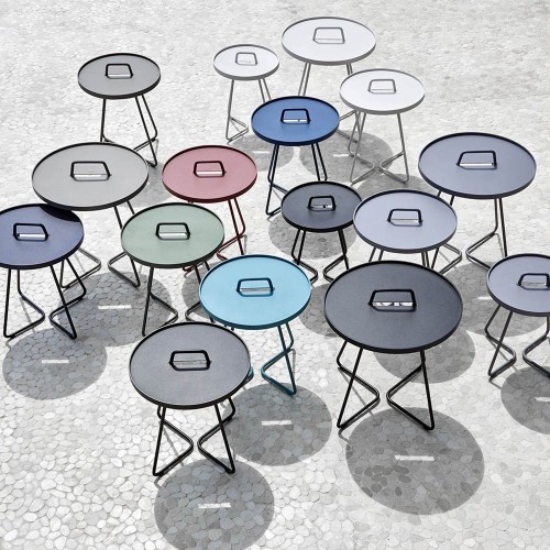 On-the-move side table white XS