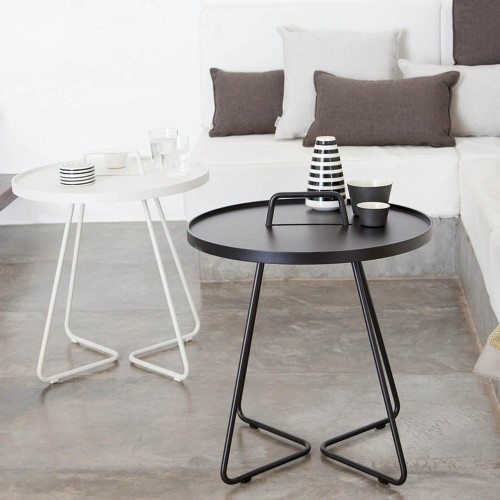 Table d'appoint mobile noire L Cane-line