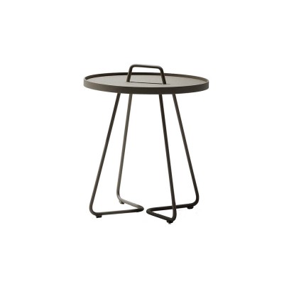 On-the-move side table light grey XS