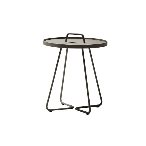 On-the-move side table light grey XS