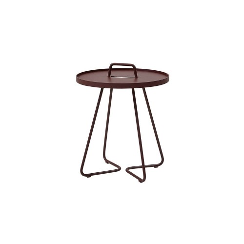 Table d'appoint mobile bordeaux S Cane-line
