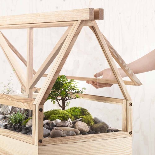 Serre Greenhouse gris foncé Design House Stockholm