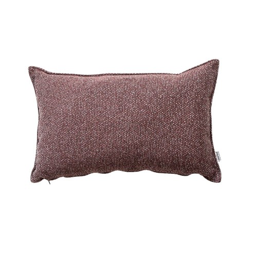 Cuscino rettangolare in tessuto intrecciato bordeaux Cane-line