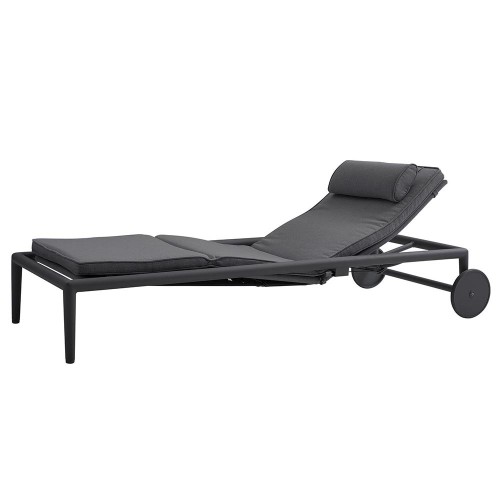 Poltrona lounge Conic grigio scuro Cane-line