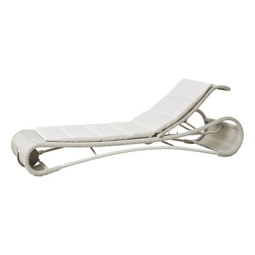 Chaise longue Escape blanc Cane-line
