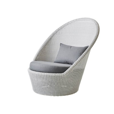 Kingston sunchair light grey Cane-line Cane line