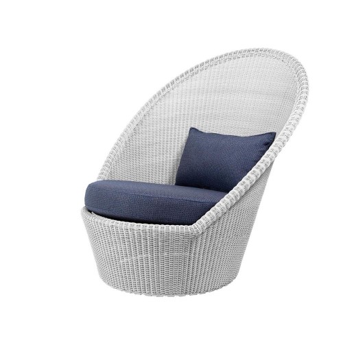 Kingston sunchair light grey Cane-line