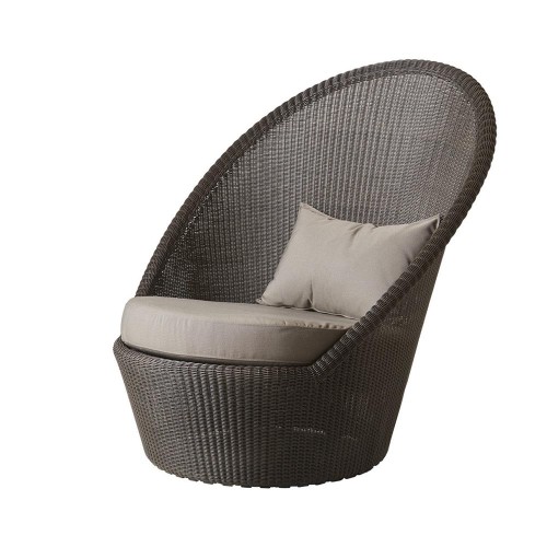 Sillón Kingston marrón Cane-line