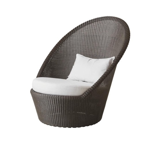 Chaise longue Kingston brun Cane-line