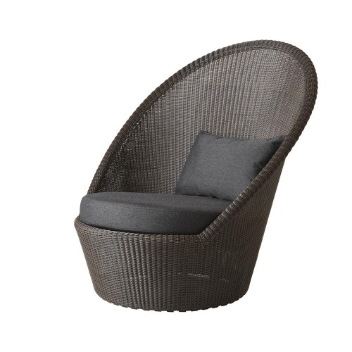 Kingston fauteuil bruin Cane-line