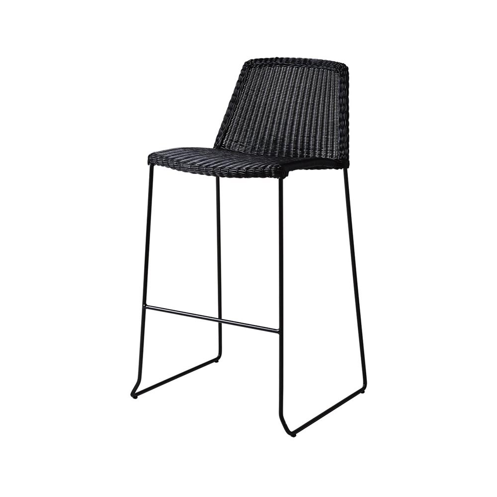 Breeze bar chair black Cane-line